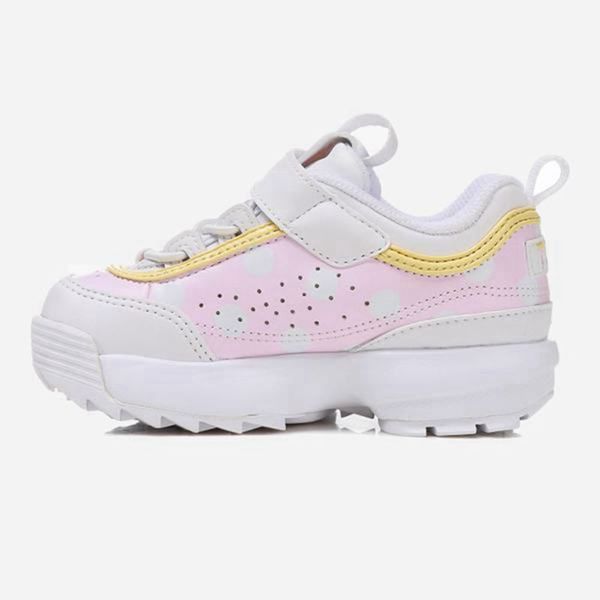 Tênis Fila Menina Branco/Rosa - Fila Disruptor 2 Td Portugal Online,SBOC-16035